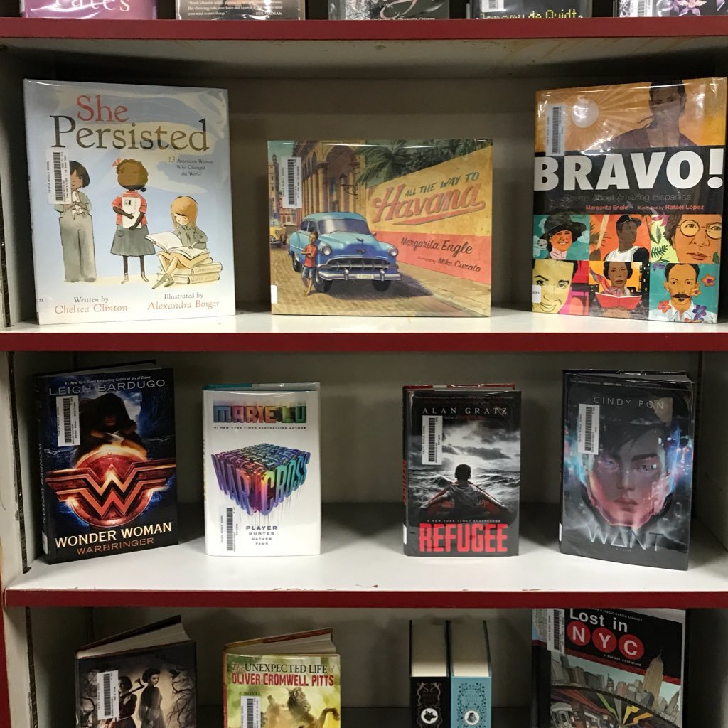 Welcome to the official Twitter page of Ysleta MS Library in El Paso, TX. Follow us for updates on activities, events, dates, and more.