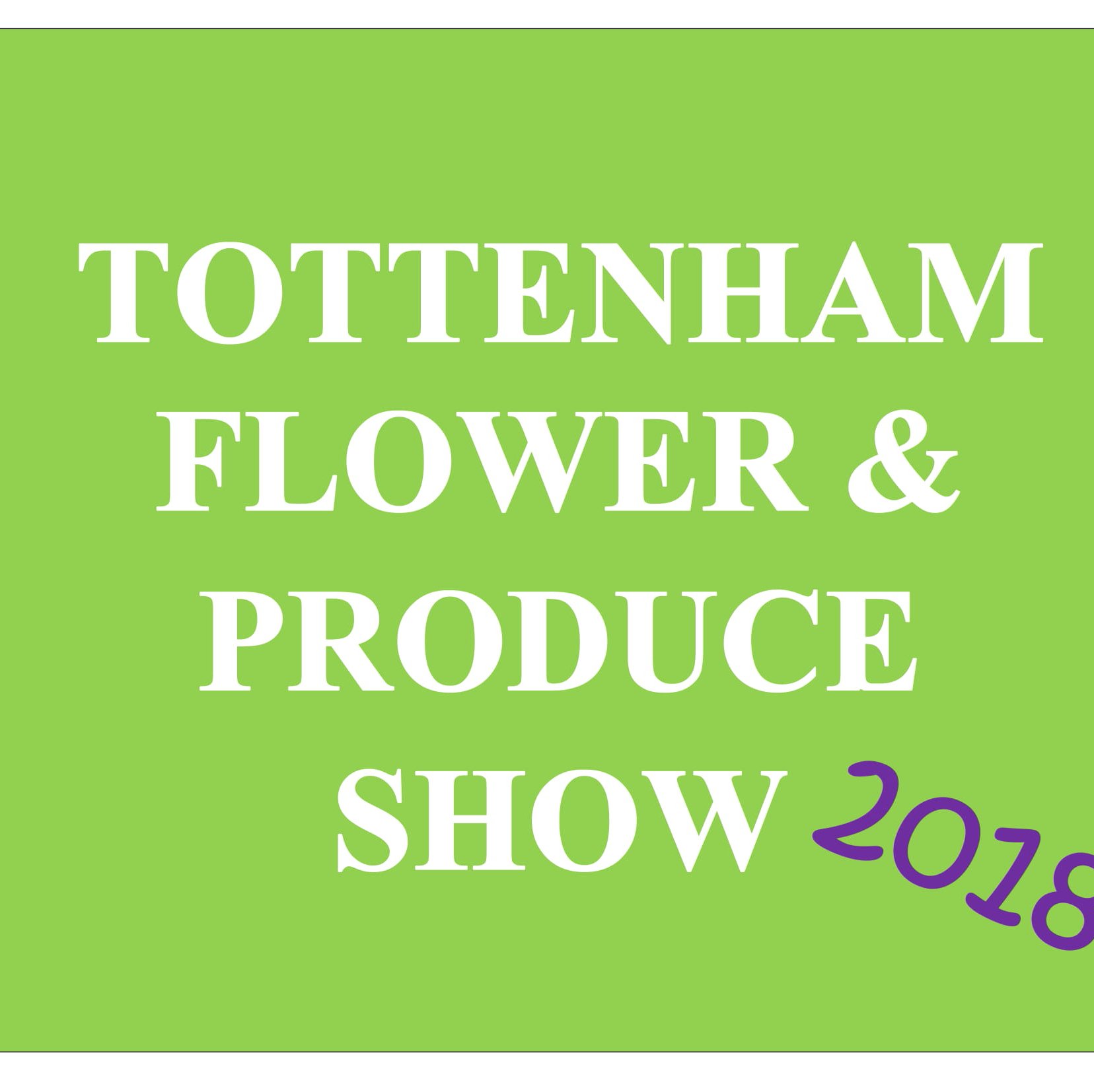 Tottenham Flower And Produce Show