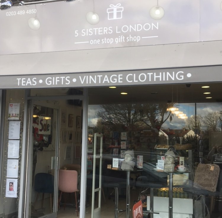 Teas, Coffees, Gifts & Vintage Clothing
78 South Ealing Road
London
W5 4QB
email: fivesistersealing@yahoo.com
tel: 020 3489 4850