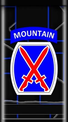 US ARMY... Combat Vet... 10th Mountain Division