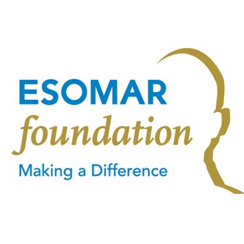 The ESOMAR Foundation harnesses the power of market, social and opinion research to contribute to furthering social equality.