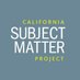 California Subject Matter Project (@CSMP_Network) Twitter profile photo