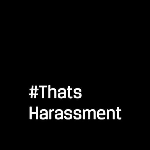 #PSA campaign with @AdCouncil, @RAINN01 and @NWLC to combat sexual harassment in the workplace. #ThatsHarassment