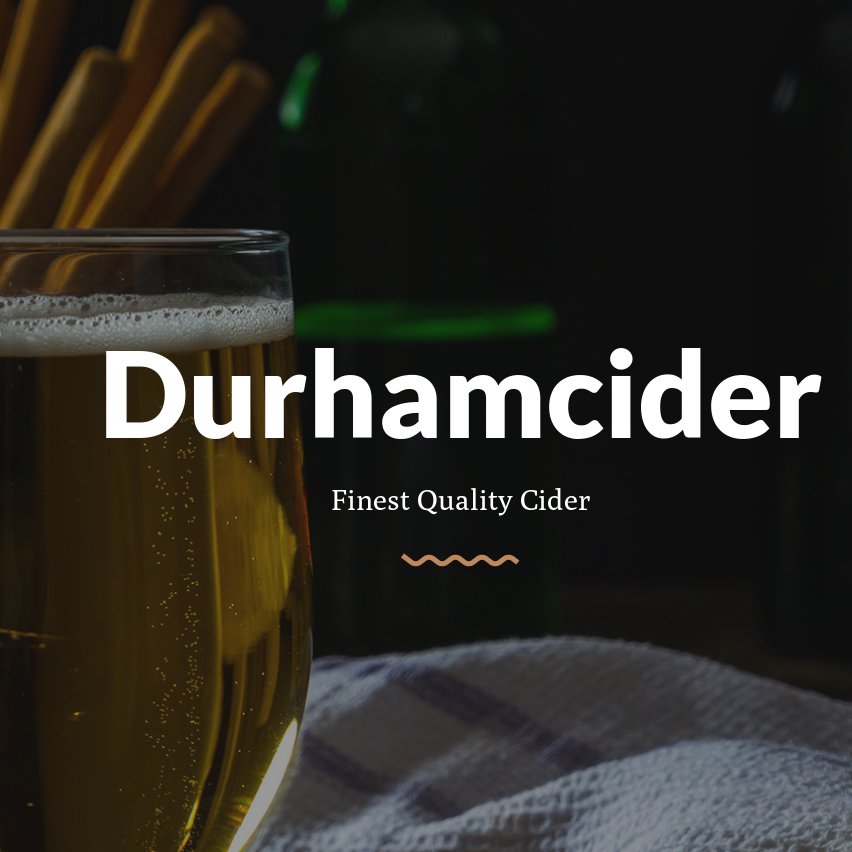 craft cider producer based in County Durham