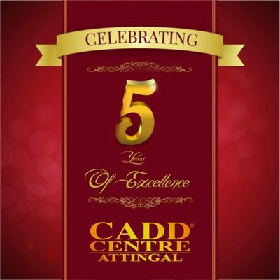 AttingalCadd's profile picture. As world’s biggest network of CADD Training centres, CADD Centre Attingal is the training arm of 30 year old CADD Centre Group, head quartered at Chennai, India
