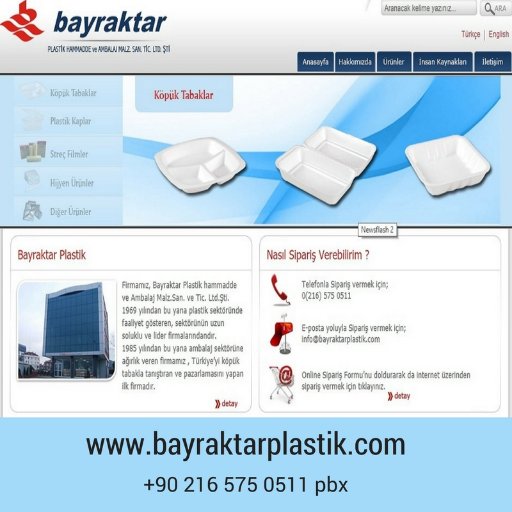 Firmamız Bayraktar Plastik 1969 yılından beri plastik ambalaj sektöründe hizmet vermektedir.