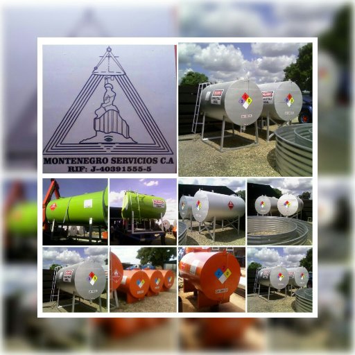Fabricantes de tanques metálicos para gasoil,melaza,agua. Silos para cemento y granos. Tlf: 0414-5156981 /0414-5705235 montenegroserviciosca@gmail.com