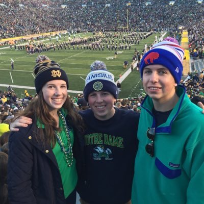 Notre Dame '19        
 Writer for @ObserverSports Opinions are mine, not those of The Observer