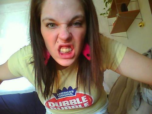 Some crazy girl... that has lots of affection for Zombies and Legos.