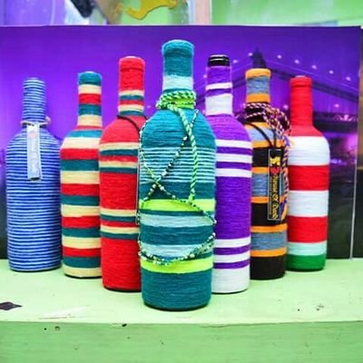 Green thought business based on recycling for decor @accessories.