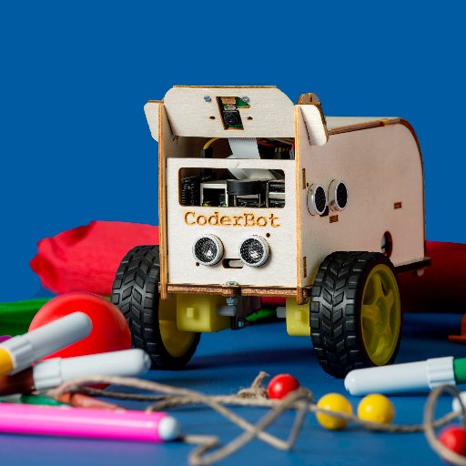 CoderBot is a didactical programmable robot based on Raspberry Pi