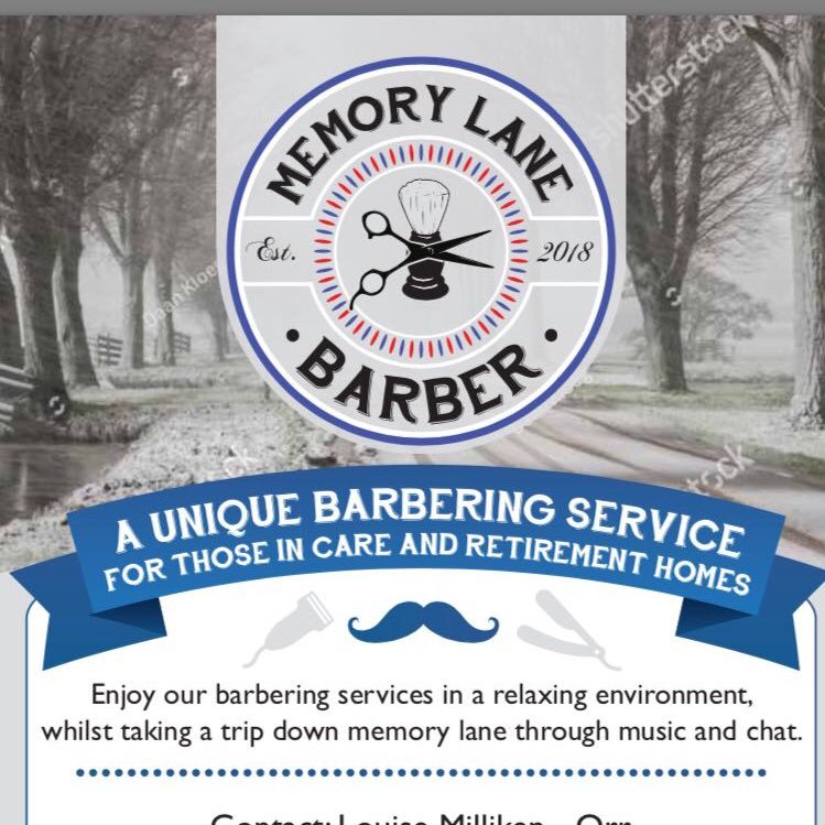 A unique barbering service for those in care and retirement homes. Dementia friendly barber based in Hampshire UK.