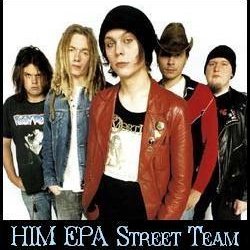 You have just found the Official H.I.M. Eastern PA Street Team Twitter. Follow for Official H.I.M. news and please give a shout out if you're in Pennsylvania!!