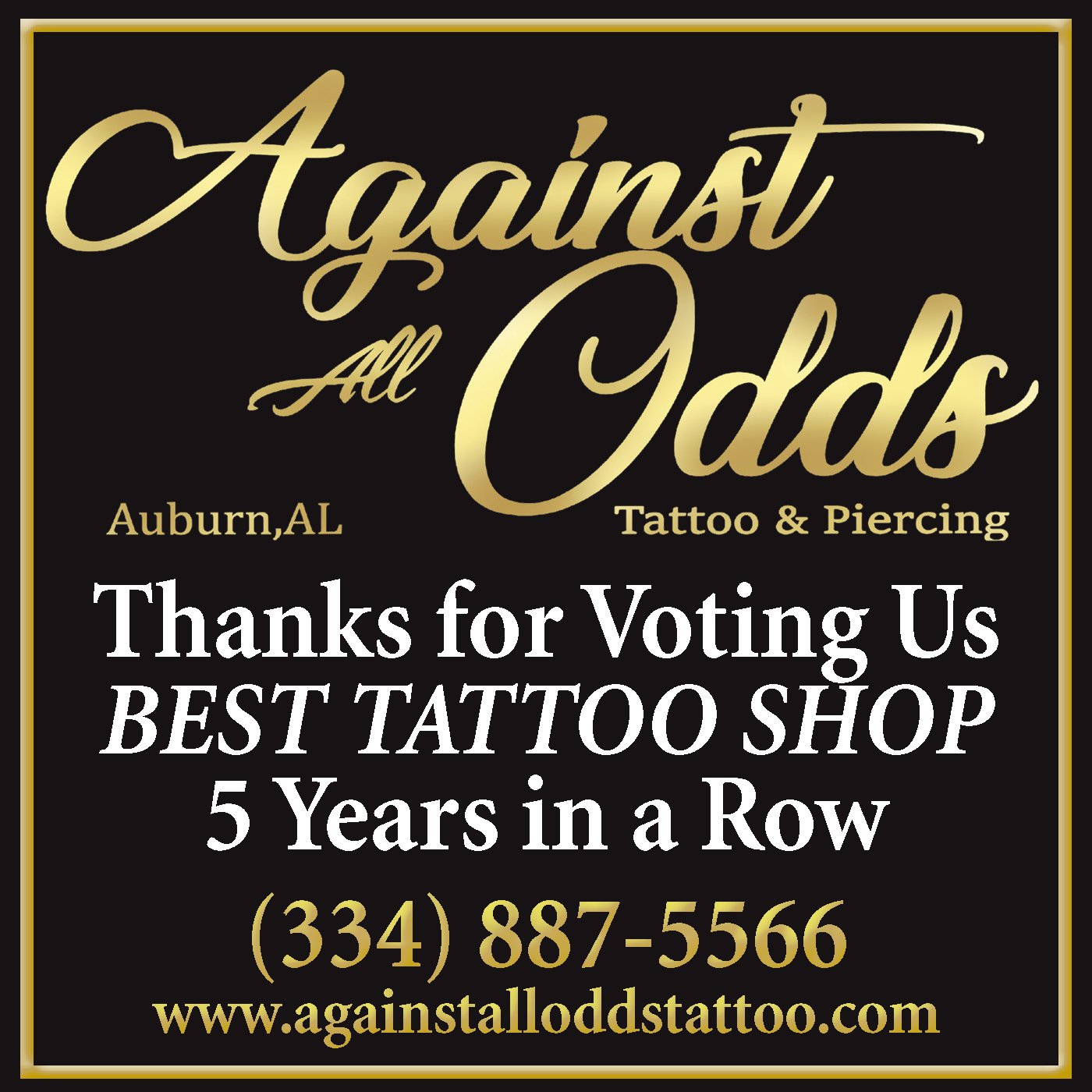 Against All Odds Tattoo Tatt2auburn Twitter