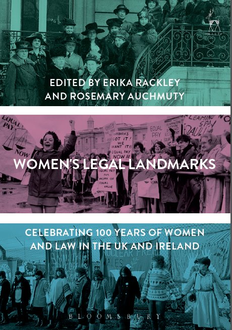 Women's Legal Landmarks Project: Celebrating 1000yrs of women in law in UK and Ireland. 93 landmarks, 120+ participants led by @erikarackley & Rosemary Auchmuty
