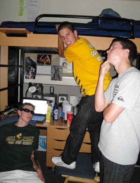 The best underground rap/rock group to ever come out of Trinity Hall's second floor guys side (evens). Cal Poly students runnin' this. We finna make it.