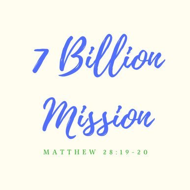 On a mission to preach the truth of the new covenant to 7 billion people! 📖❤️🌎