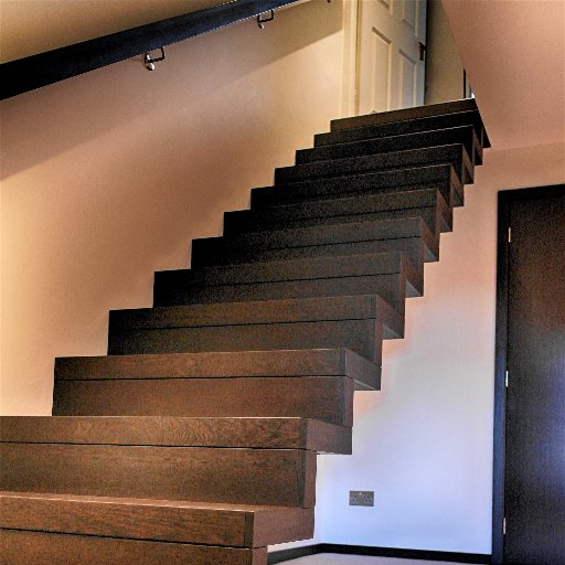 Bespoke high-quality hardwood staircases made to individual specifications. We design, 3D Laser measure, deliver and install in England and Wales.