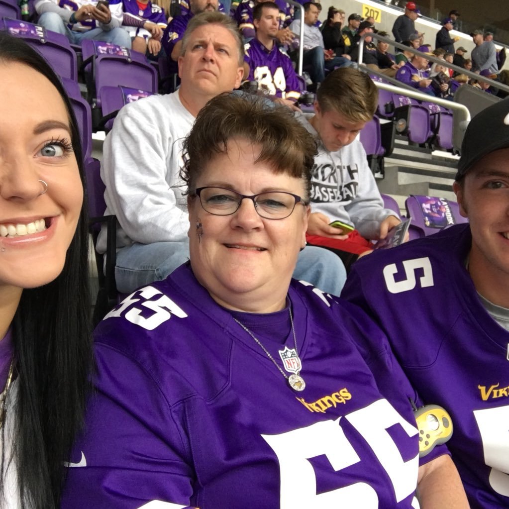 Lawyer; Vikings Fan; Purple; Mother; Sister; Skol in my soul.