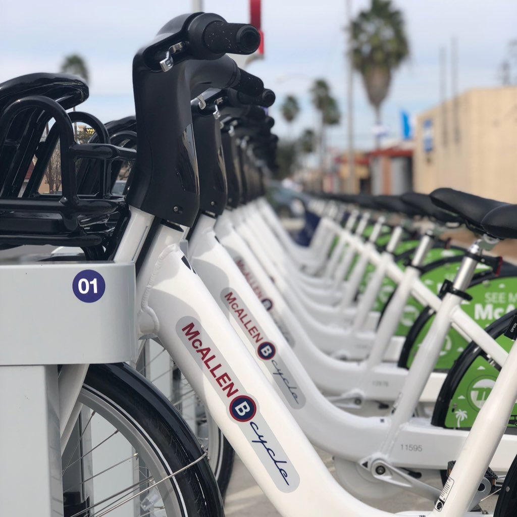 @CityofMcAllen bike share program. Questions? Call 311 or (956)681-BIKE. Ride Daily: 6am to 11pm. Connect with @metromcallen #RideGreenRideMetro