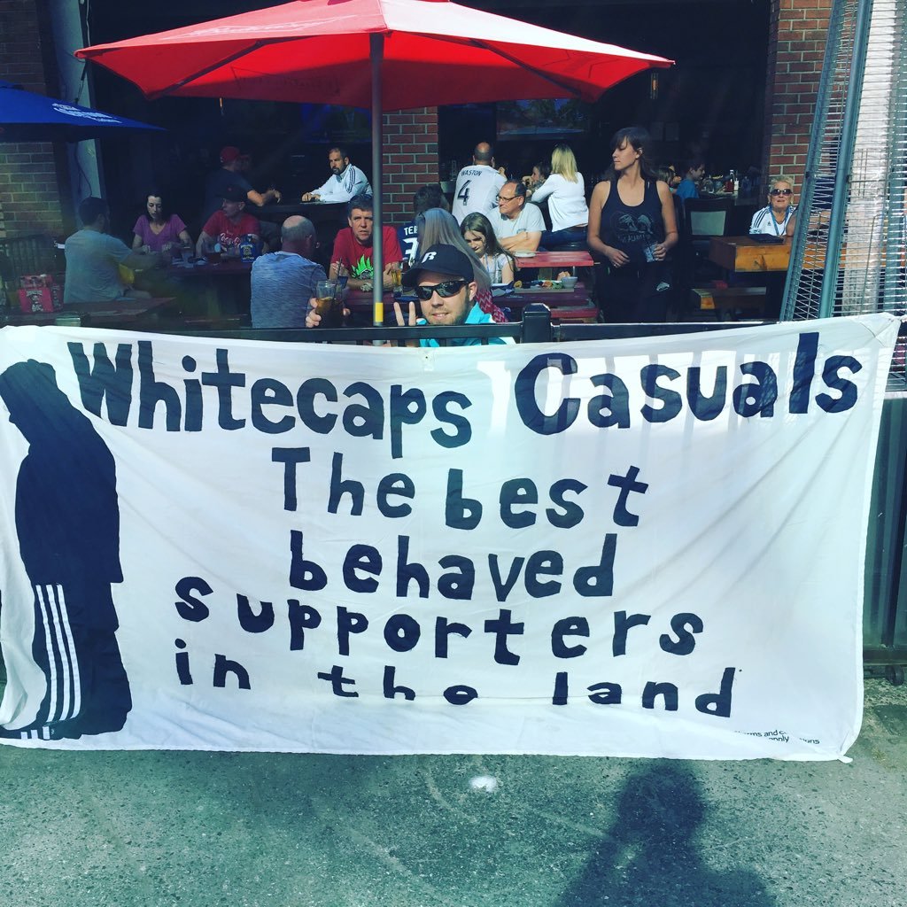 We're the Whitecaps Casuals. It's a football lifestyle based around European football culture - footy, fashion, and music....We do what we want!