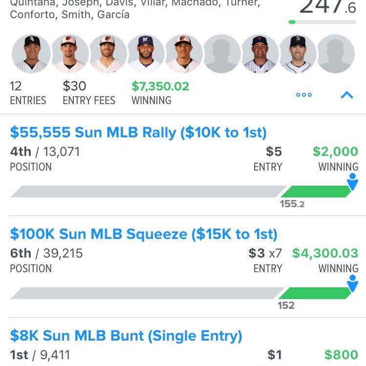 @FanduelMazza MLB Fanduel Page | Turn Notifications On Because This Is Where All The News About My MLB Lineups Will Be Posted For My Subscribers |