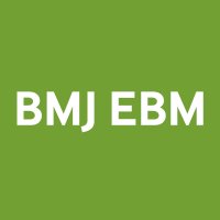 BMJ Evidence-Based Medicine (@bmj_ebm) 's Twitter Profile Photo BMJ Evidence-Based Medicine (@bmj_ebm) 's Twitter Profile Photo