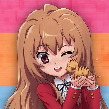 Bot that posts a picture of Taiga Aisaka every hour.  Maintained by @PalmtopVT