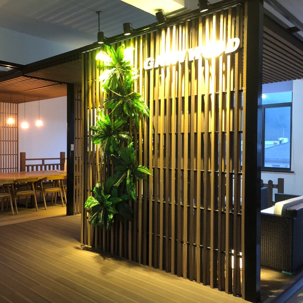 Grinwood is factory specialized in manufacturing wpc decking, fencing, wall cladding and decorative laths in China since 2010. Email: sabrina@grinwood.com