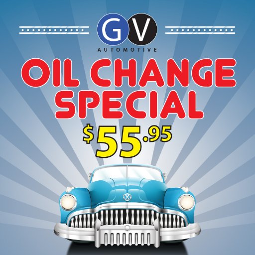 Keeping you and your vehicle happy for 10 years, we have fair prices, loaner cars and awesome people. 
Looking forward to meeting you!
~GV Auto