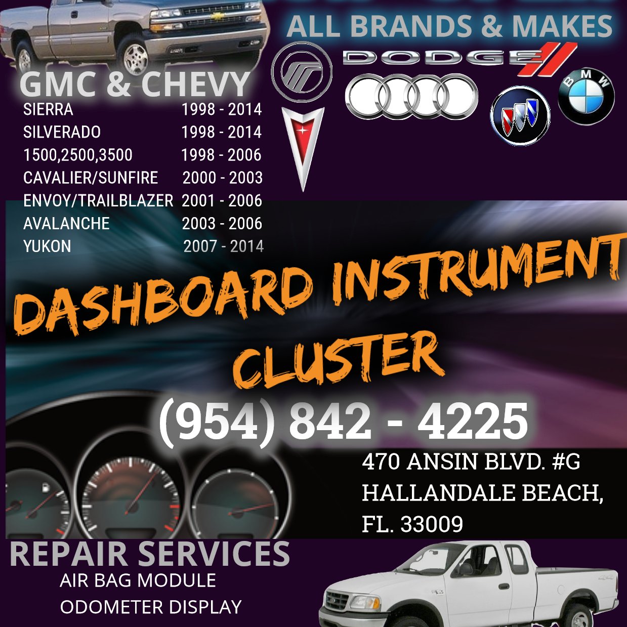 DashBoard Instrument Cluster