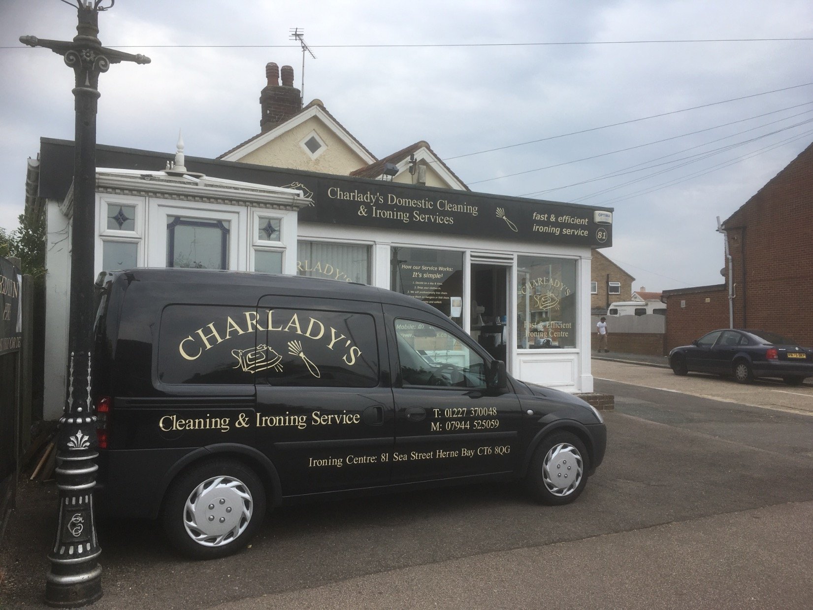 Ironing shop in Herne Bay Kent