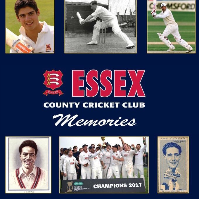 Lavish 372-page full colour HB book on @EssexCricket. 25 past & present players and 100+ fans share their memories. 400+ photos, 120,000+ words. #Essex