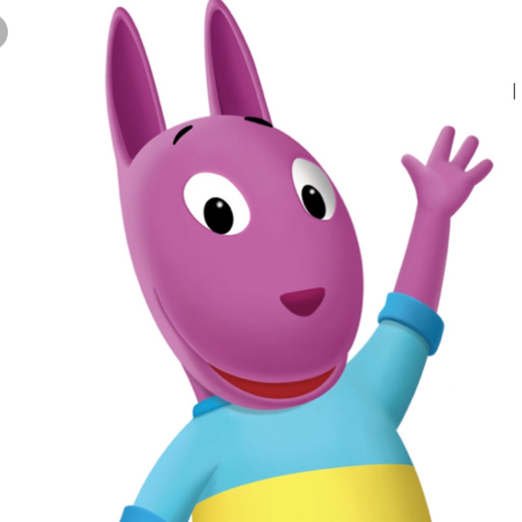 Hey I’m a purple kangaroo and you’re not 1/5 backyardigans