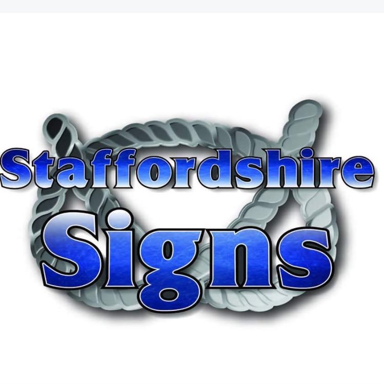 Facebook - @staffordshiresigns        Instagram - @staffordshiresigns         Email - sales@staffordshiresigns.co.uk