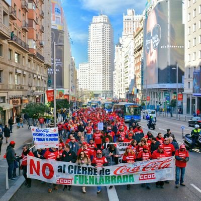 Twitter oficial de trabajadorxs de CocaCola en lucha