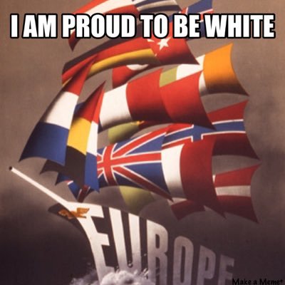There are so many reasons to be proud of white heritage The countless contributions to society and the world. We are not superior, just proud. #itsokaytobewhite