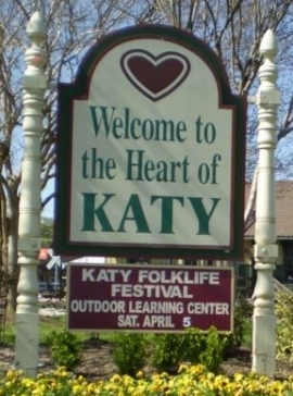 Just love Katy, TX, that's all!