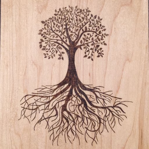 Handmade wood burned items. Custom work is available. If it's made out of wood we can build it and burn it.