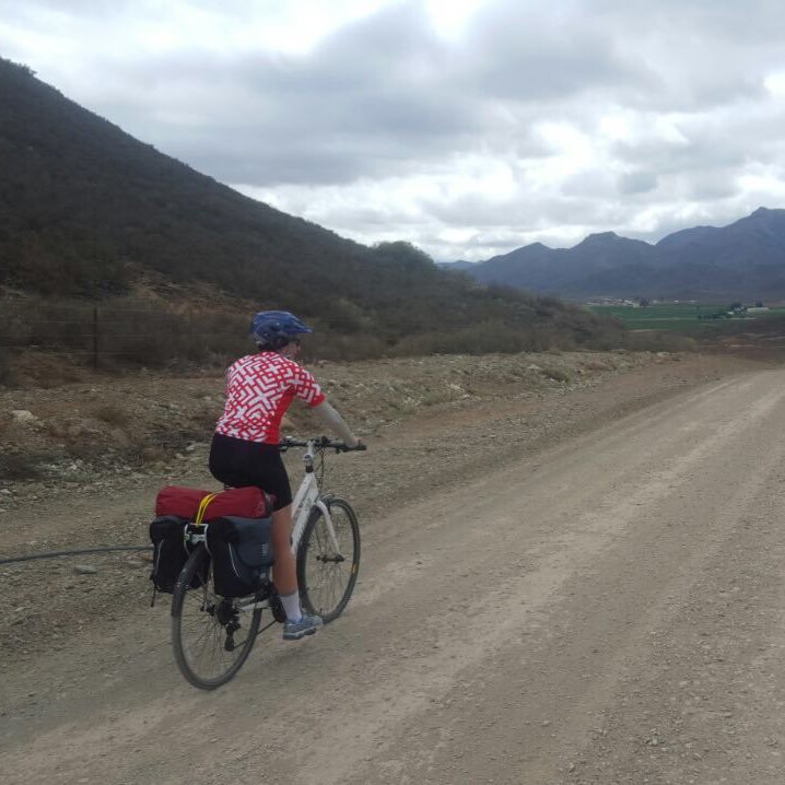 Avid maths teacher and cyclist.