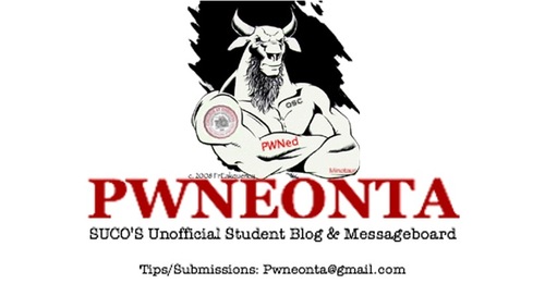 Pwneonta's profile picture. SUCO's Unofficial Student Blog, and now your up-to-the minute source for all the goods.