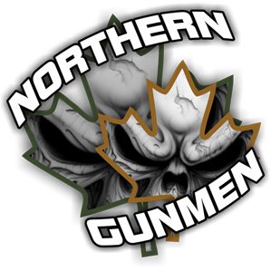 We travel and play in Canada and the US.  Woodsball Paintball team that Wreck Shit while on the field.
Follow us on Facebook Northerngunmen or on IG Ngunmen18