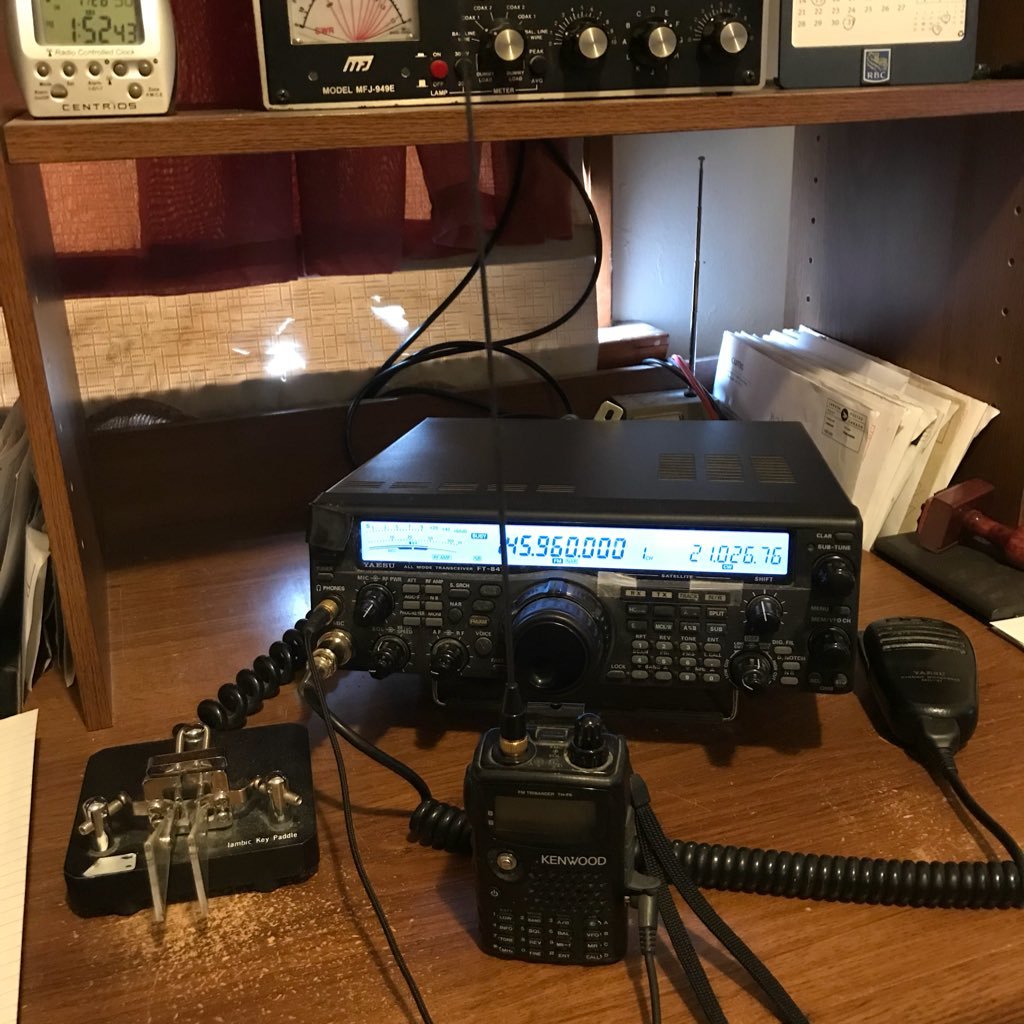 Been a Hamradio operator since 1991