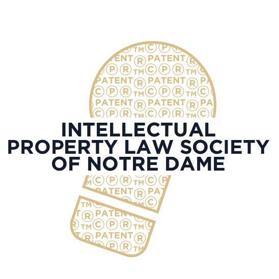 Notre Dame Law's Intellectual Property Law Society. Account run by law students interested in copyright, trademark, patents, and technology.