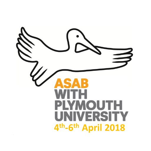 Official Twitter for ASAB Easter Conference 2018 and Postgraduate Workshop. Hosted at Plymouth University. 4th-6th April 2018. Official hashtag: #ASABe2018