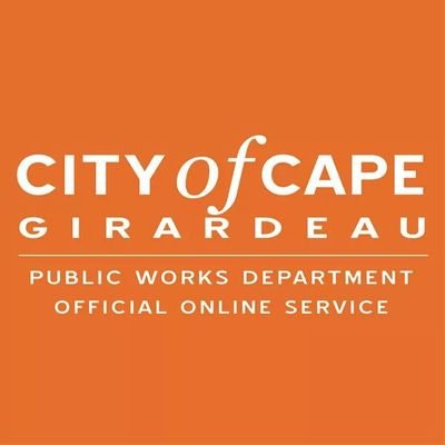 CapePublicWorks's profile picture. The City of Cape Girardeau Public Works Department provides services related to trash, recycling, water, sewer, streets, stormwater and other infrastructure.