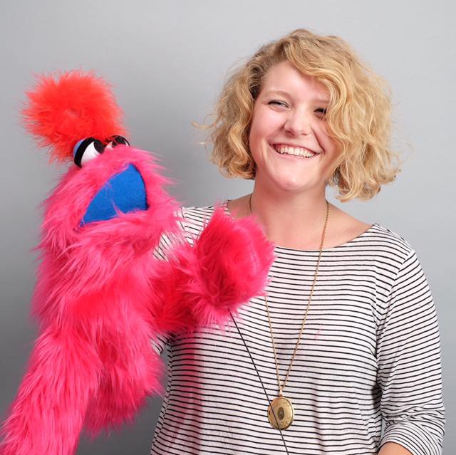 Hey there! I'm Rachel a puppet builder living in Los Angeles. I'll be using twitter to share funny things and puppet news. Lets boogie.