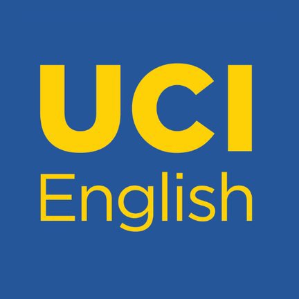 The English Department at @UCIrvine.