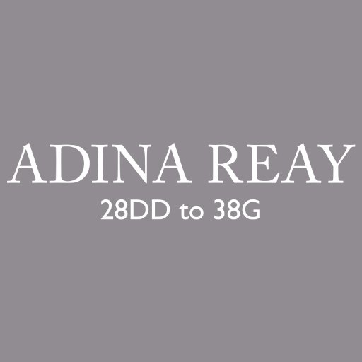 ADINA REAY A Sophisticated and modern British luxury lingerie brand available in sizes 28DD to 36G. We promise that strap size stays the same no matter the size
