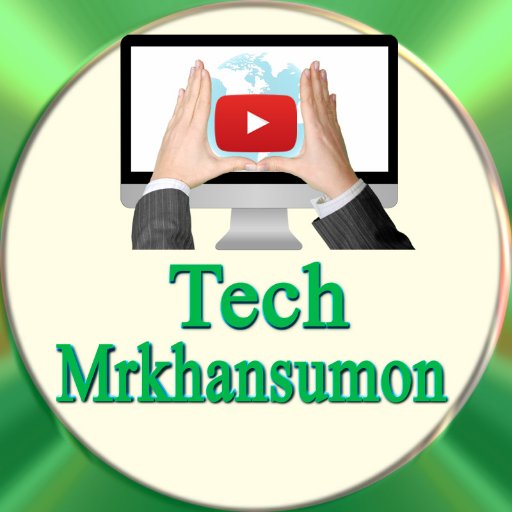 This is “Tech mrkhansumon” on my twitter network. These network have been shown in Computer and Internet-related tips and tricks.